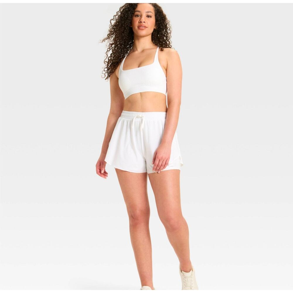 All In Motion White Athletic Shorts Large - Picture 6 of 14